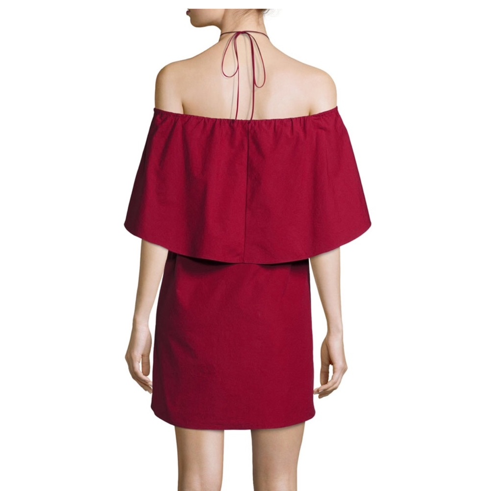 New Alice and Olivia Jada Cape Dress Size Large - Picture 2 of 5